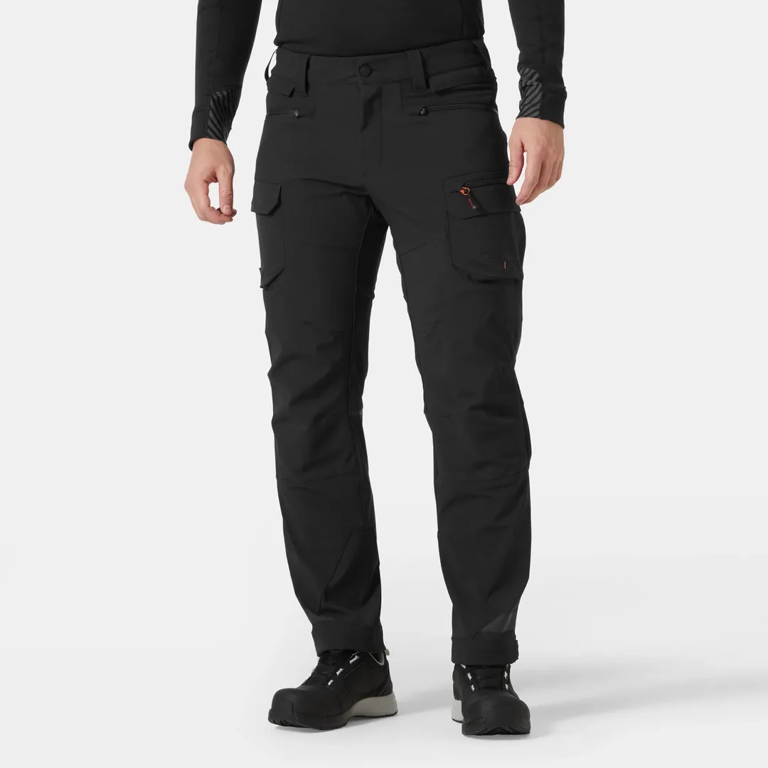 HELLY HANSEN KENSINGTON HH CONNECT™ SOFTSHELL PANT 77581 Work Trousers MEN - Knee Pad Pockets - immagine 5