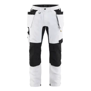 BLAKLADER 17701832 Painter's Trousers Stretch Work Trousers Men - twill fabric