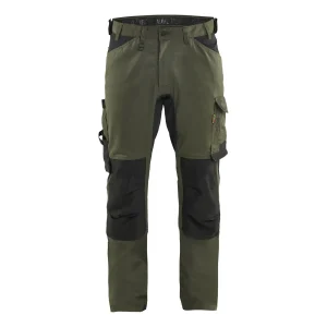 BLAKLADER 17511832 | Craftsman trousers with stretch Work Trousers Men - 2 Way Stretch