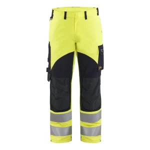 BLAKLADER 15881512 Multinorm Inherent trousers Hi Vis Reflective Work Trousers Men - ripstop fabric