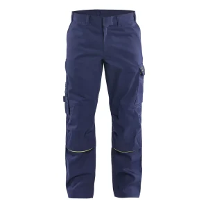 BLAKLADER 17011501 | Welding Trousers Hi Vis Reflective Work Trousers Men - antistatic