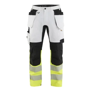 BLAKLADER 17751832 PAINTER’S HI VIS TROUSERS Work Trousers MEN - 260 Gsm