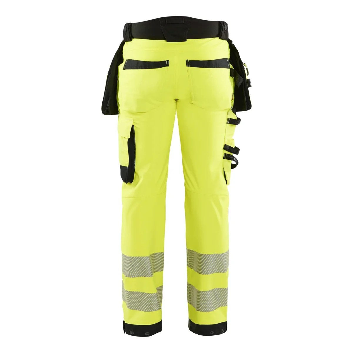BLAKLADER 18202513 | Hi vis Softshell Trousers Hi Vis Reflective Work Trousers Men - Waterproof - immagine 7