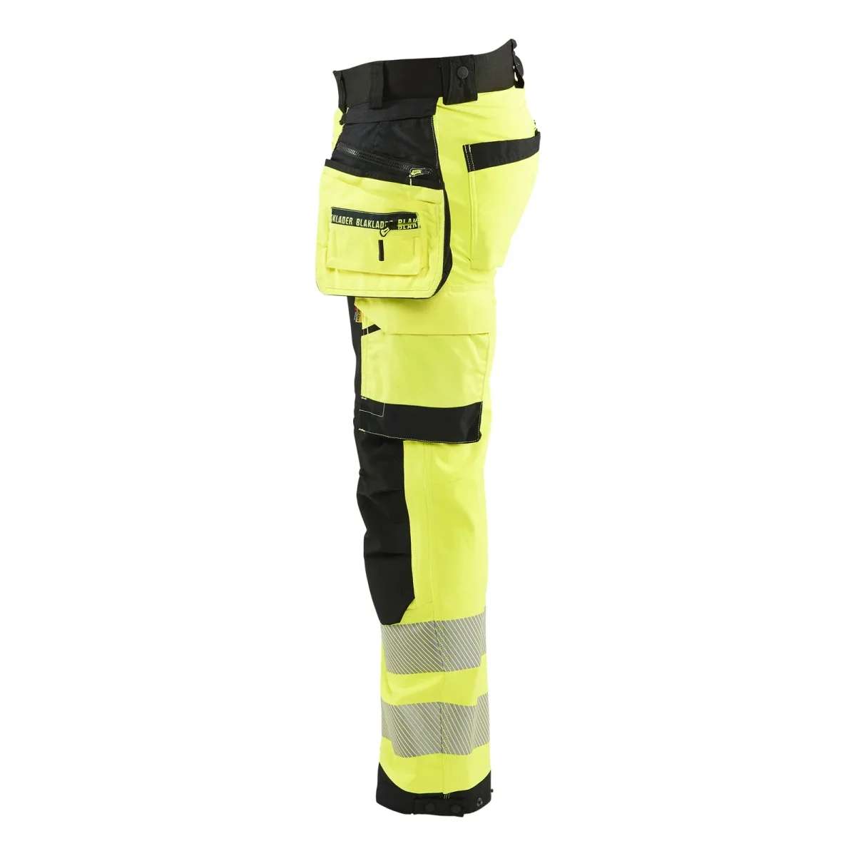 BLAKLADER 18202513 | Hi vis Softshell Trousers Hi Vis Reflective Work Trousers Men - Waterproof - immagine 8