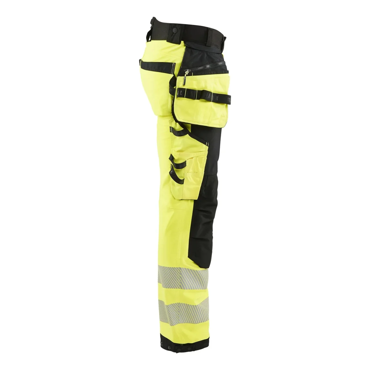 BLAKLADER 18202513 | Hi vis Softshell Trousers Hi Vis Reflective Work Trousers Men - Waterproof - immagine 9
